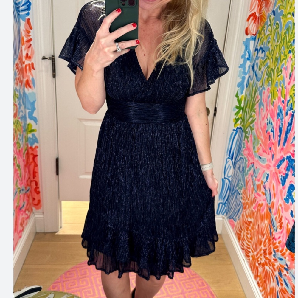 Lilly Pulitzer Sinclair Navy Dress
